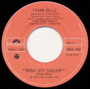 Frank Mills - Music Box Dancer album cover
