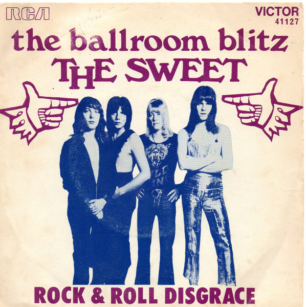 barro O aguacero The Sweet – The Ballroom Blitz (1973, Vinyl) - Discogs