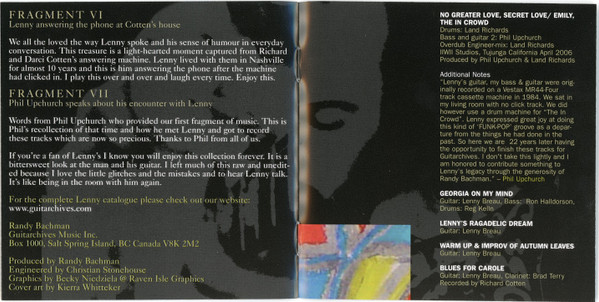 last ned album Lenny Breau - Mosaic