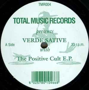 Verdé Sative - The Positive Cult E.P.
