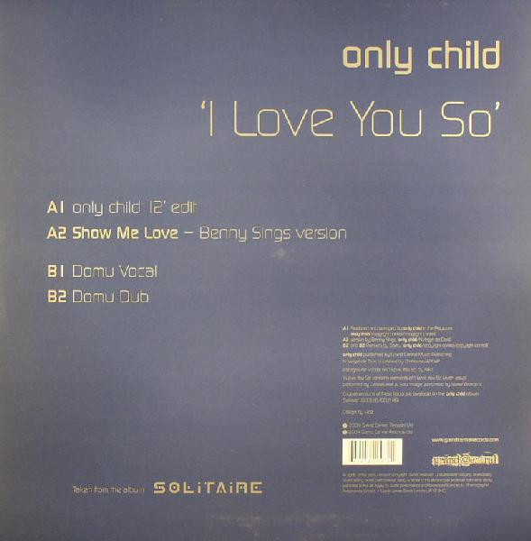 last ned album Only Child - I Love You So