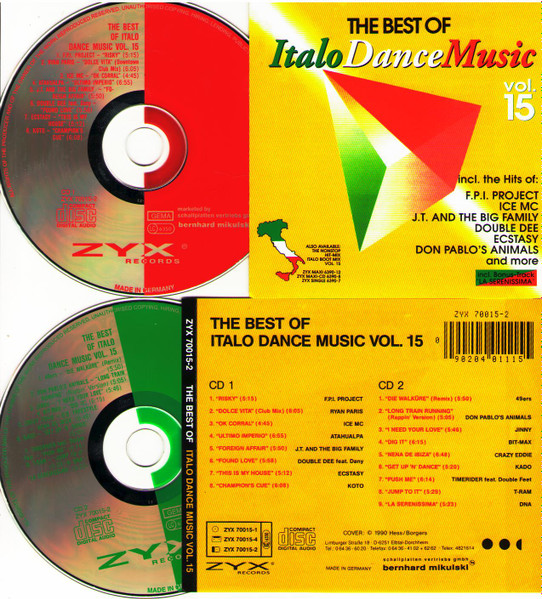 The Best Of Italo Dance Music Vol. 15 (CD) - Discogs