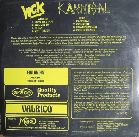 télécharger l'album WCK - Kannibal