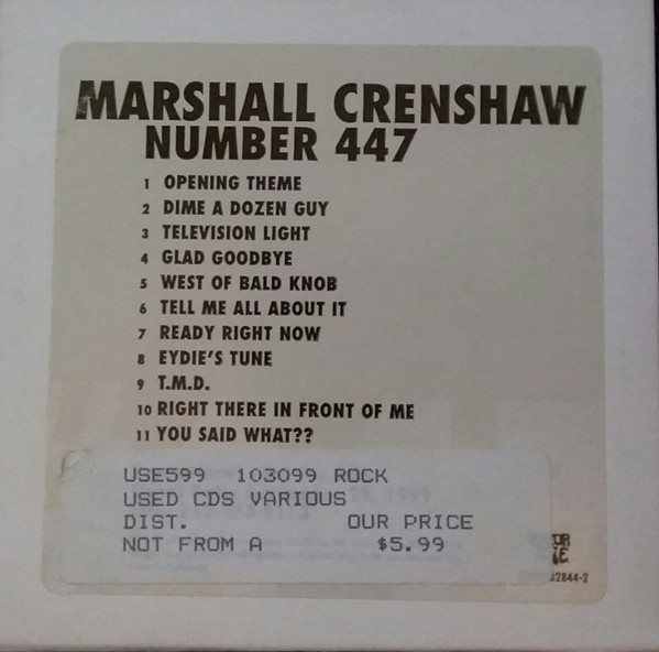 télécharger l'album Marshall Crenshaw - Number 447