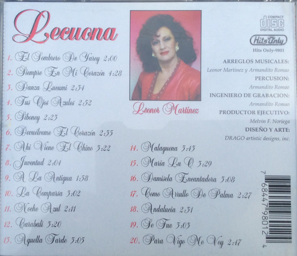 descargar álbum Leonor, Erneste Lecuona y Casade - Lecuona Leonor