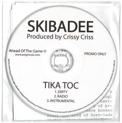 Skibadee – Tika Toc (2006, Vinyl) - Discogs