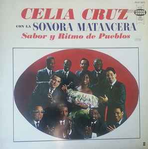 Celia Cruz - Sabor Y Ritmo De Pueblos album cover