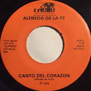 Alfredo De La Fé - Canto Del Corazon / Hot To Trot album cover