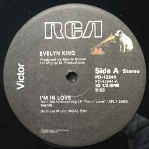 Evelyn King - I'm In Love / Shame album cover
