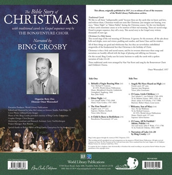 télécharger l'album Bing Crosby, St Bonaventure Choir, Omer Westendorf - The Bible Story Of Christmas Narrated By Bing Crosby