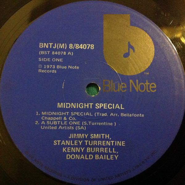 The Incredible Jimmy Smith - Midnight Special | Releases | Discogs