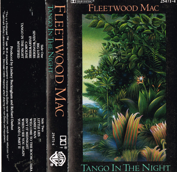 Fleetwood Mac – Tango In The Night (1987, Cassette) - Discogs