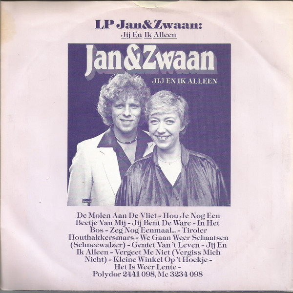 Album herunterladen Jan & Zwaan - Vergeet Me Niet