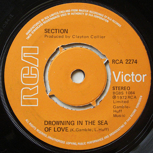 télécharger l'album Section - Drowning In The Sea Of Love
