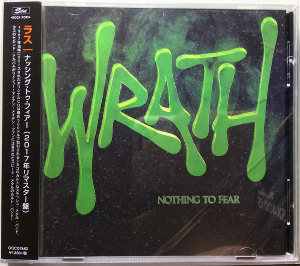 Wrath – Nothing To Fear (2017, CD) - Discogs