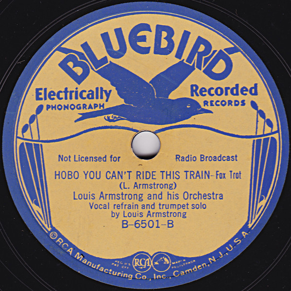 Album herunterladen Louis Armstrong And His Orchestra - Mississippi Basin Hobo You Cant Ride This Train