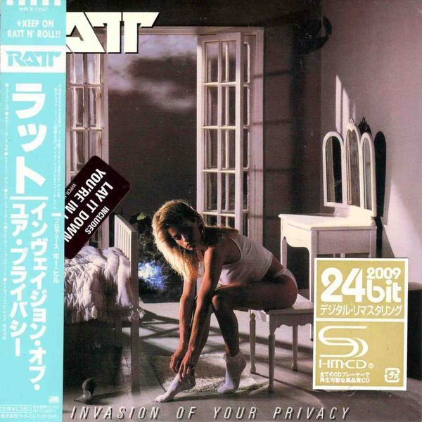 印象のデザイン RATT / SHM-CD 紙ジャケ インヴェイジョン・オブ・ユア