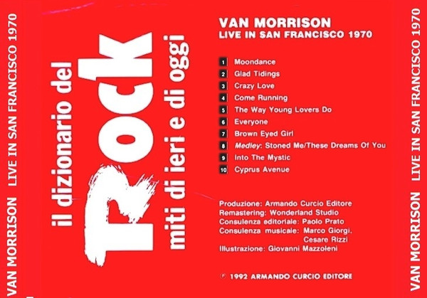 baixar álbum Van Morrison - Live In San Francisco 1970