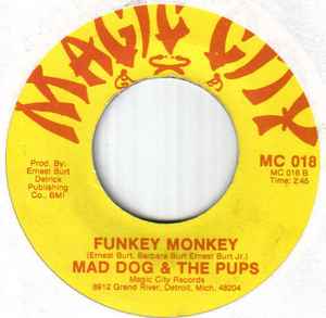 Mad Dog & The Pups - Funkey Monkey album cover