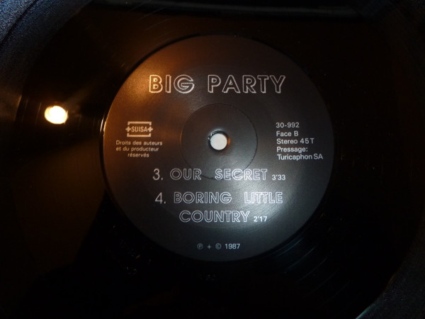 Big Party - The Big Party | Not On Label (30-992) - 7