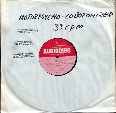 Motorpsycho - Lobotomizer | Releases | Discogs