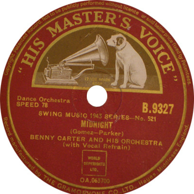 last ned album Benny Carter And His Orchestra - Midnight My Favorite Blues