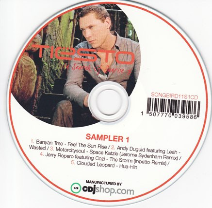 Tiësto – In Search Of Sunrise 7 - Asia (2008, 1, CDr) - Discogs