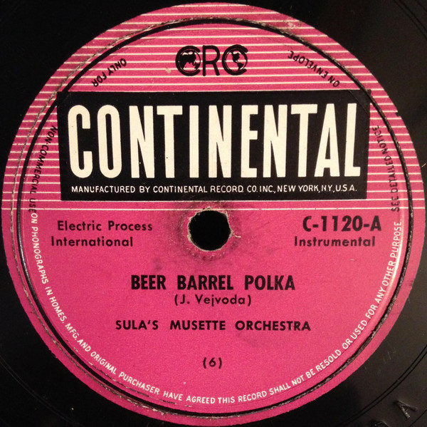 télécharger l'album Sula's Musette Orchestra, Donald's Polka Orchestra - Beer Barrel Polka Helena Polka Emilia Polka Clarinet Polka