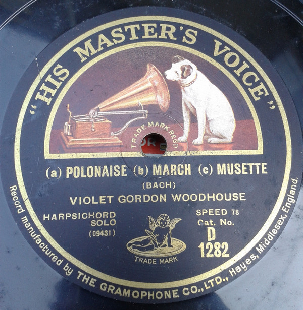 last ned album Violet Gordon Woodhouse - Italian Concerto a Polonaise b March c Musette