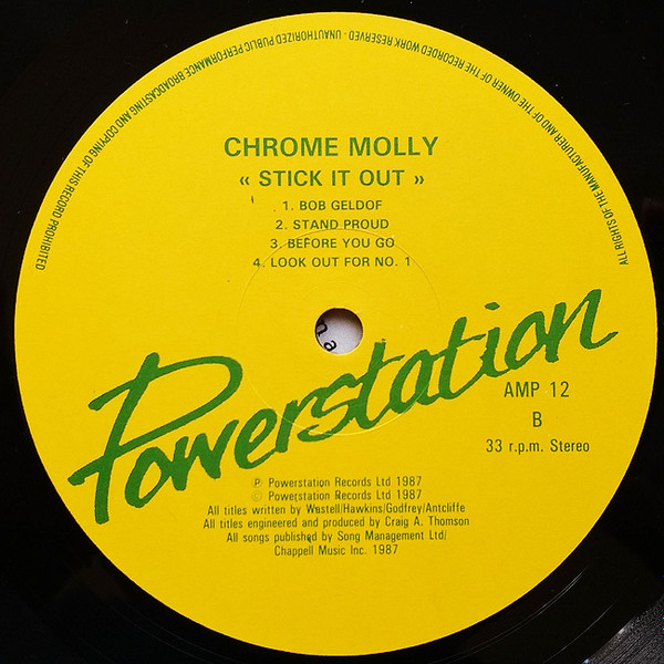 Chrome Molly - Stick It Out | Powerstation (AMP 12) - 4