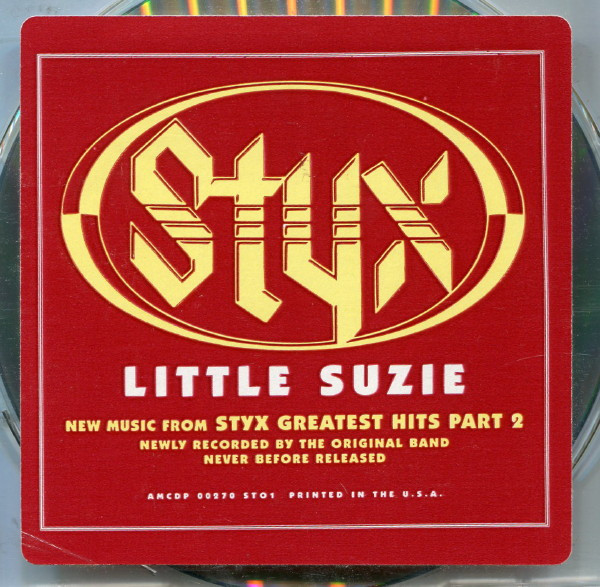 Styx – Little Suzie (1996, CD) - Discogs