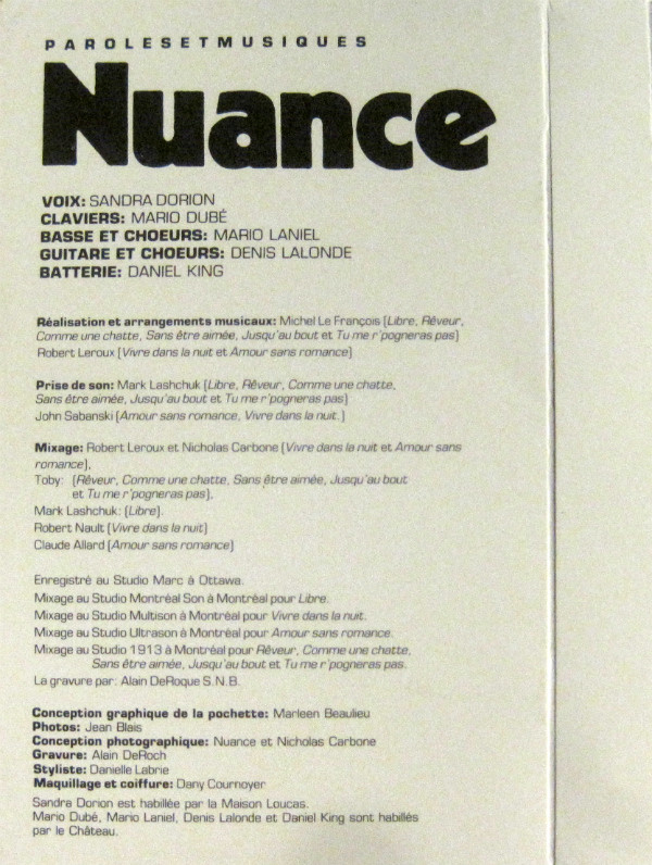 Nuance - Vivre Dans La Nuit | ISBA (IS4-2007) - 3