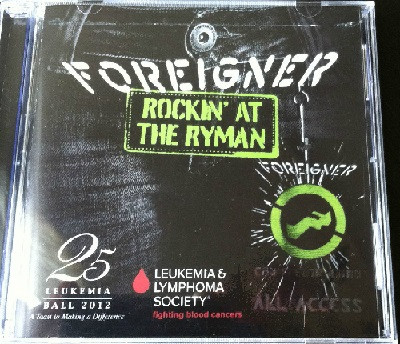 Foreigner – Rockin' At The Ryman (2011, CD) - Discogs