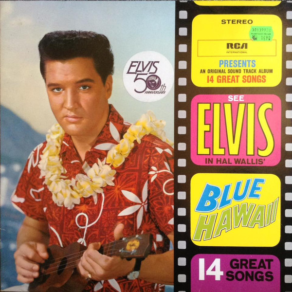 Обложка конверта виниловой пластинки Elvis Presley - Blue Hawaii