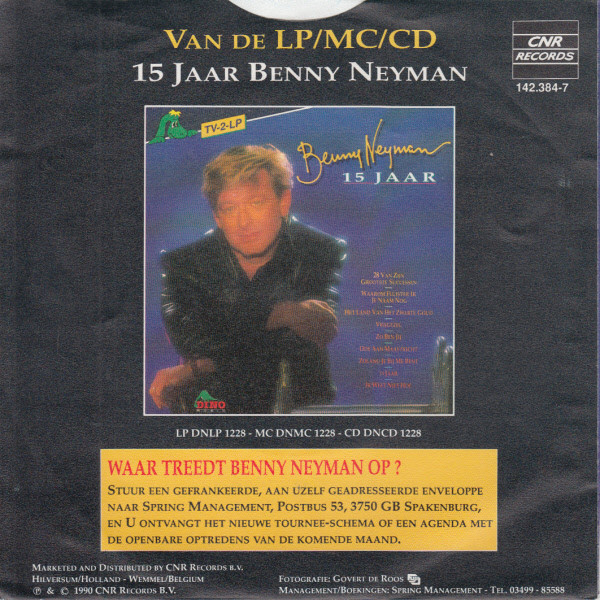 télécharger l'album Benny Neyman - Ergens Steekt Nergens