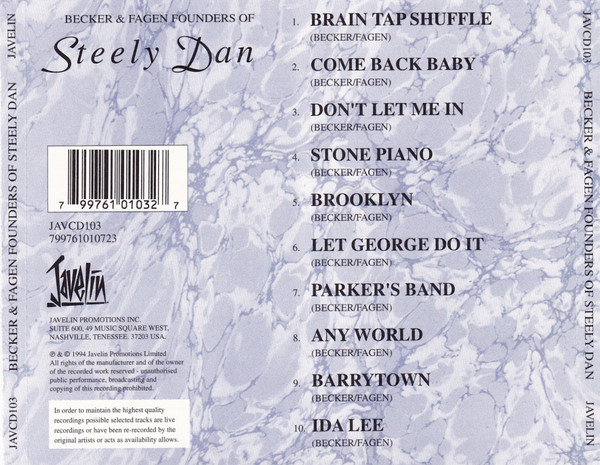 baixar álbum Steely Dan - Spotlight On Becker Fagan Founders Of Steely Dan