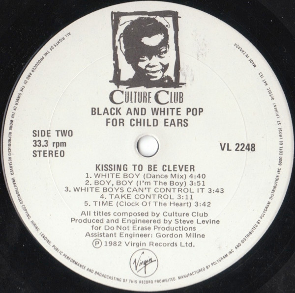 Culture Club - Kissing To Be Clever | Virgin (VL 2248) - 4