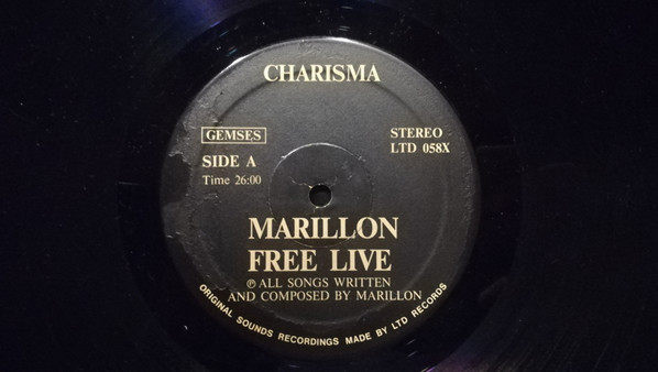 last ned album Marillion - Free Live