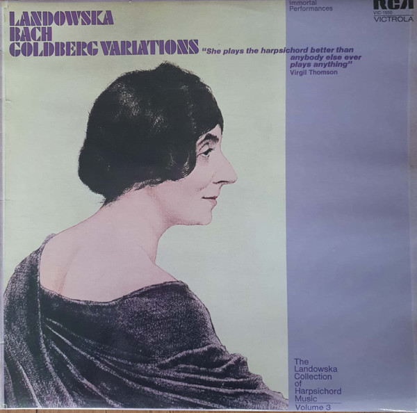 Johann Sebastian Bach - Wanda Landowska - Goldberg Variations