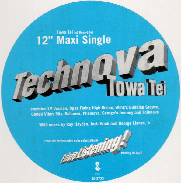 Towa Tei – Technova (1995, Vinyl) - Discogs