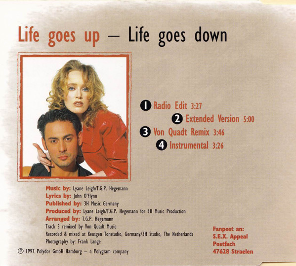 Album herunterladen SEXAppeal Feat Lyane Leigh & Gino Gillian - Life Goes Up Life Goes Down