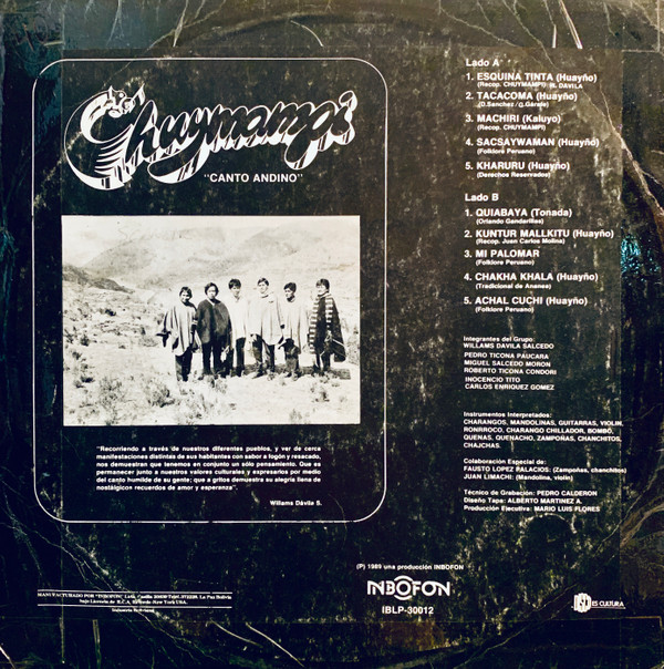Album herunterladen Chuymampi - Marcanakasataki Para Nuestros Pueblos