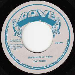 Don Carlos (2) - Declaration Of Rights album cover