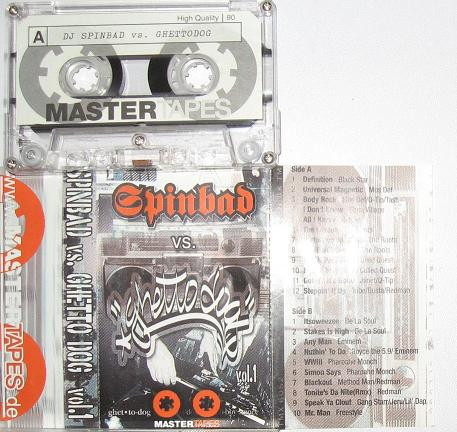 DJ Spinbad – Spinbad Vs. Ghetto Dog Vol. 1 (2000, Cassette) - Discogs