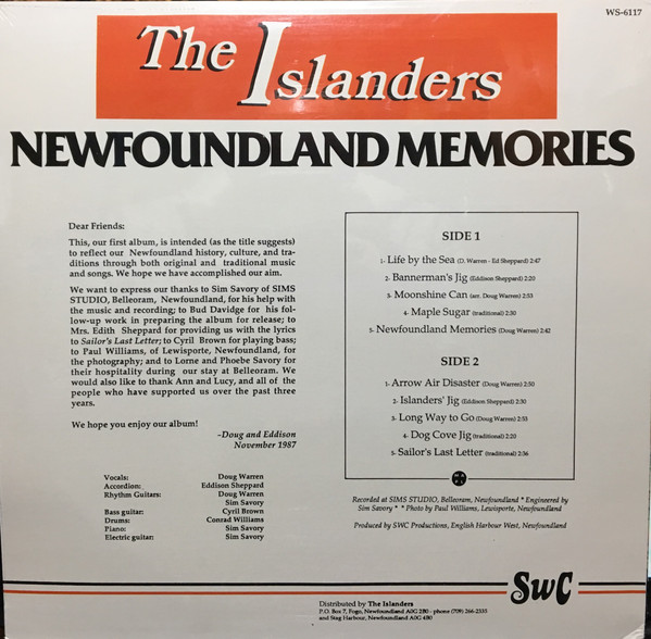 lataa albumi The Islanders - Newfoundland Memories