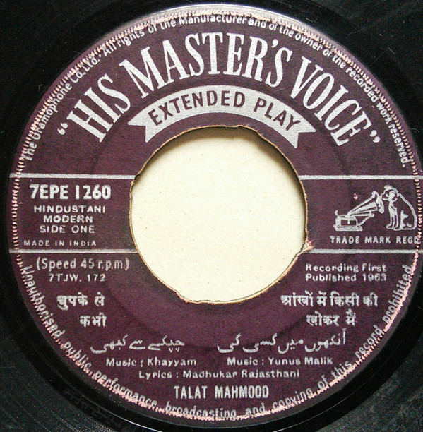 baixar álbum Talat Mahmood - Hindustani Modern