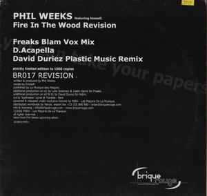 Portada de album Phil Weeks - Fire In The Wood (Freaks & David Duriez Revision)