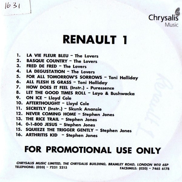baixar álbum Various - Renault 1