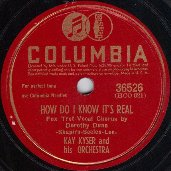 Album herunterladen Kay Kyser And His Orchestra - How Do I Know Its Real Who Wouldnt Love You