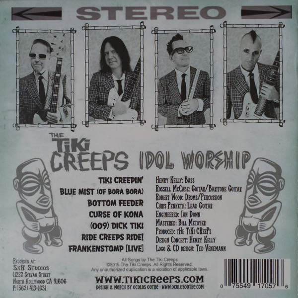télécharger l'album The Tiki Creeps - Idol Worship